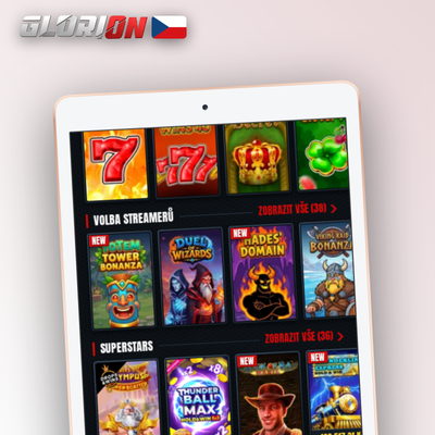 Glorion Casino app – živé kasino s HD streamem přes 500 stolů od Evolution a Ezugi