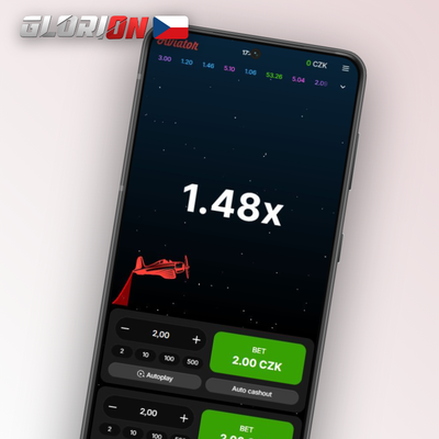 Ikona dual bet funkce Aviatoru – dvě sázková pole v Glorion Casino