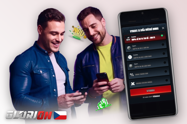 Zabezpečený profil hráče v Glorion Casino s ikonou štítu a licencí Anjouan