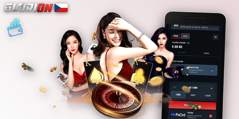 Mobilní peněženka odesílá BTC přímo do pokladny Glorion Casino přes blockchain síť